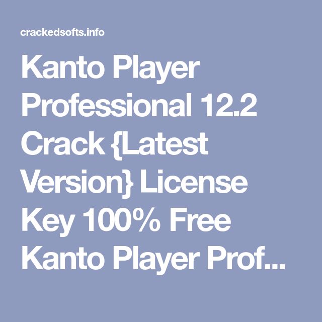 how to use kanto player